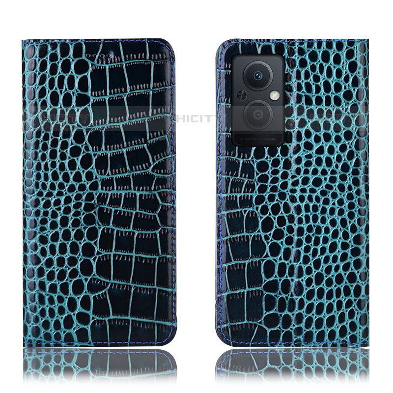 Custodia Portafoglio In Pelle Cover con Supporto H08P per Oppo Reno7 Z 5G