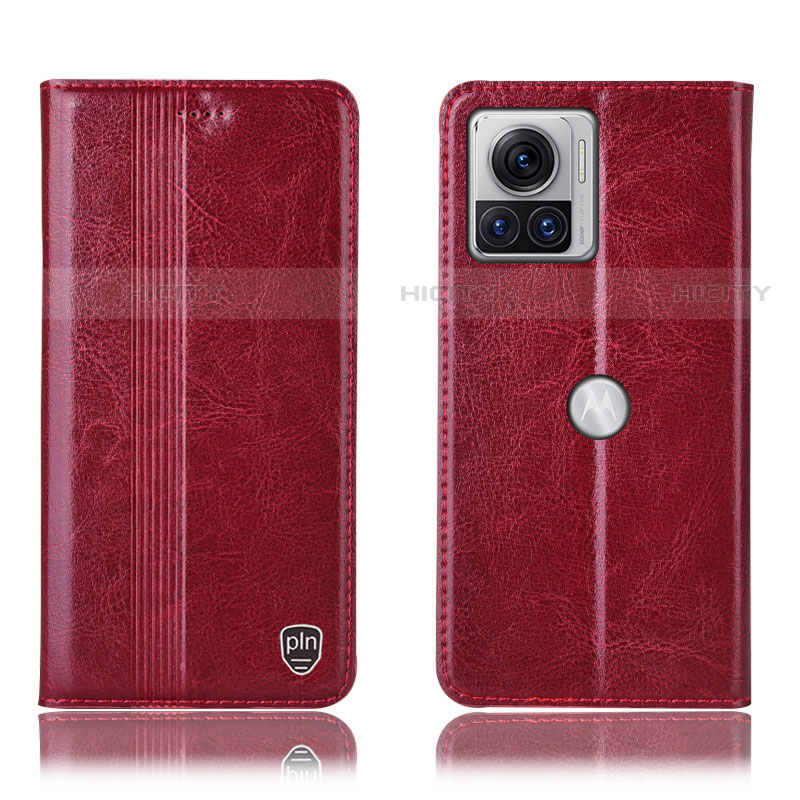 Custodia Portafoglio In Pelle Cover con Supporto H09P per Motorola Moto Edge X30 Pro 5G