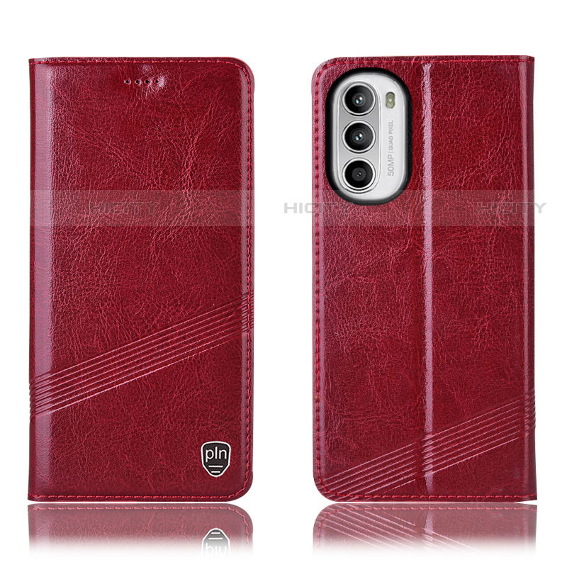 Custodia Portafoglio In Pelle Cover con Supporto H09P per Motorola Moto G71s 5G