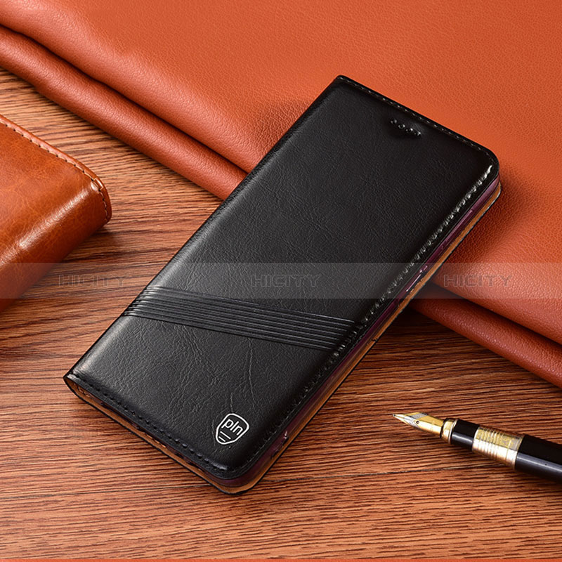 Custodia Portafoglio In Pelle Cover con Supporto H09P per Xiaomi Mi Mix 4 5G Nero