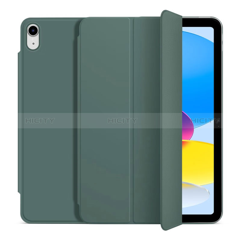 Custodia Portafoglio In Pelle Cover con Supporto H10 per Apple iPad 10.9 (2022)