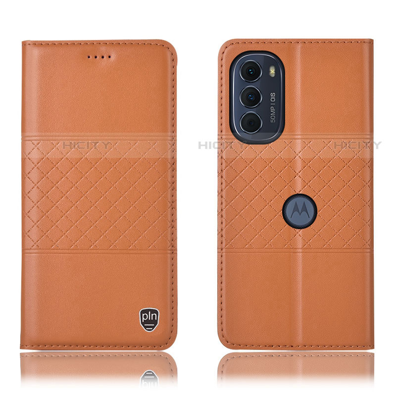 Custodia Portafoglio In Pelle Cover con Supporto H10P per Motorola Moto G82 5G