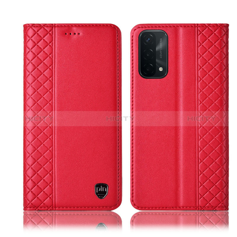 Custodia Portafoglio In Pelle Cover con Supporto H10P per Oppo A74 5G