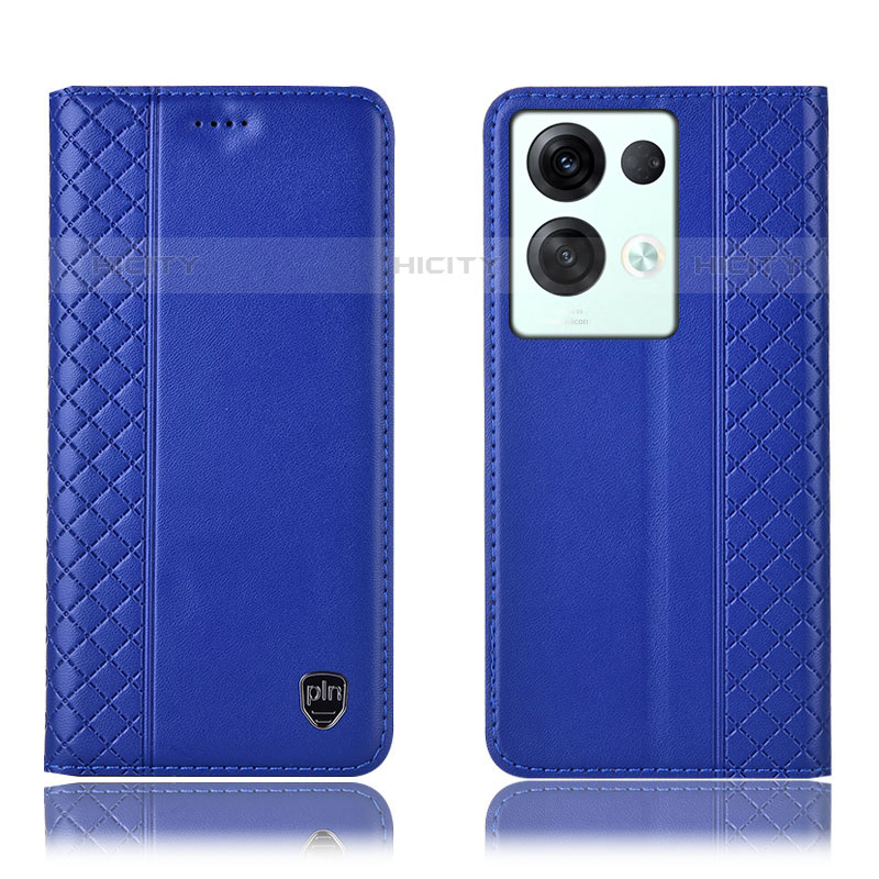 Custodia Portafoglio In Pelle Cover con Supporto H10P per Oppo Reno8 Pro 5G