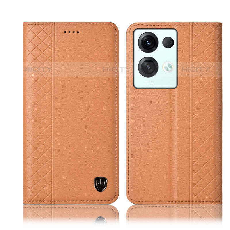 Custodia Portafoglio In Pelle Cover con Supporto H10P per Oppo Reno8 Pro 5G