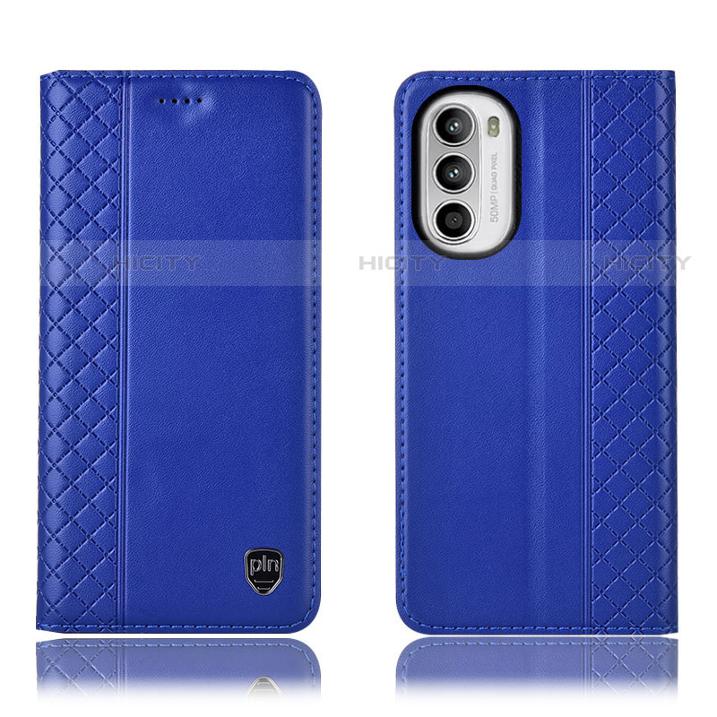 Custodia Portafoglio In Pelle Cover con Supporto H11P per Motorola Moto Edge (2022) 5G