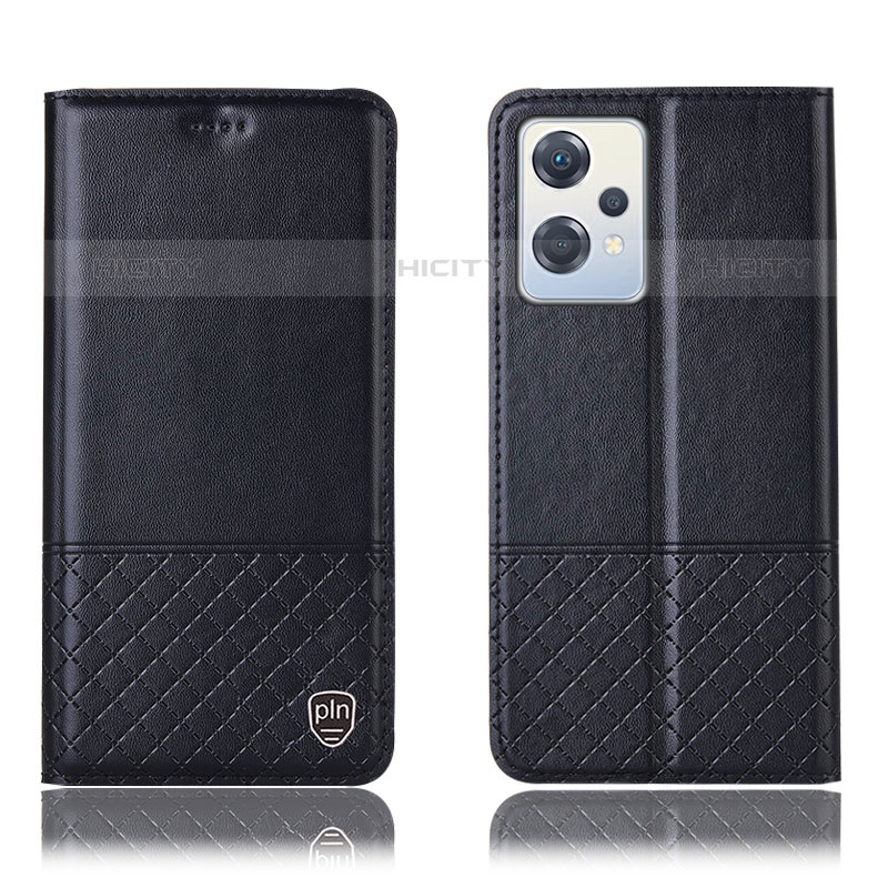 Custodia Portafoglio In Pelle Cover con Supporto H11P per OnePlus Nord CE 2 Lite 5G Nero