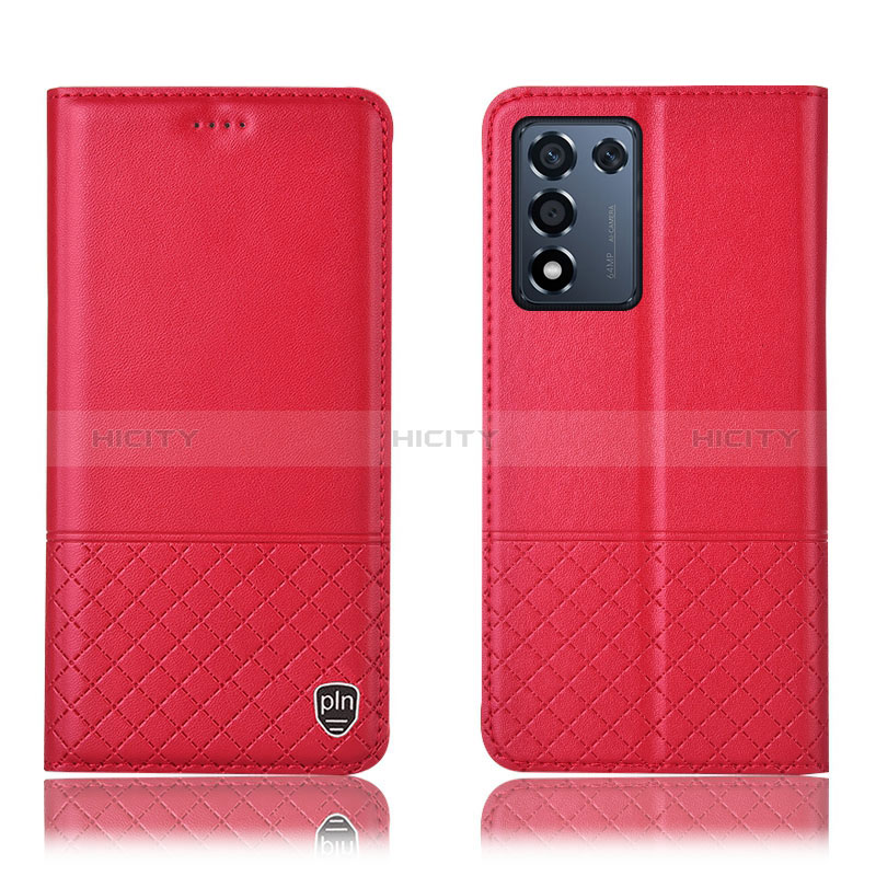 Custodia Portafoglio In Pelle Cover con Supporto H11P per Oppo K9S 5G