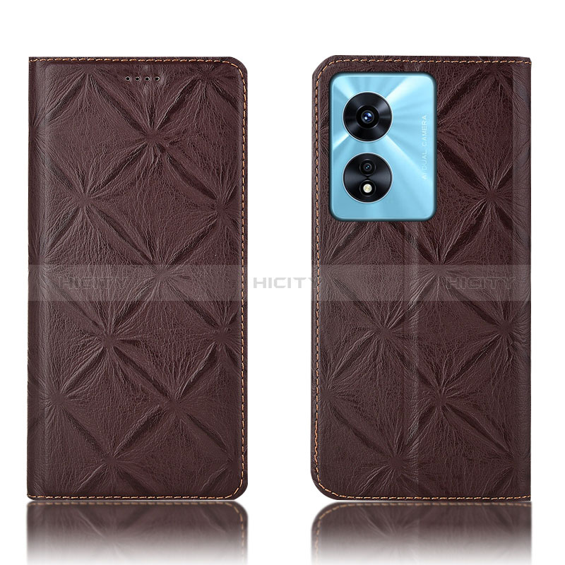 Custodia Portafoglio In Pelle Cover con Supporto H16P per Oppo A78 4G