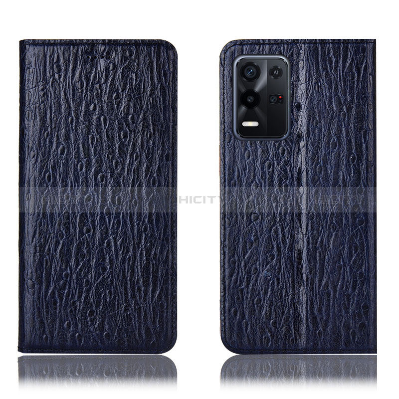 Custodia Portafoglio In Pelle Cover con Supporto H18P per Oppo K9X 5G