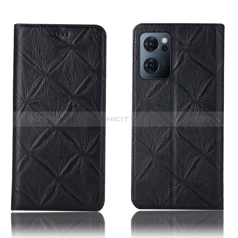 Custodia Portafoglio In Pelle Cover con Supporto H19P per OnePlus Nord CE 2 5G Nero