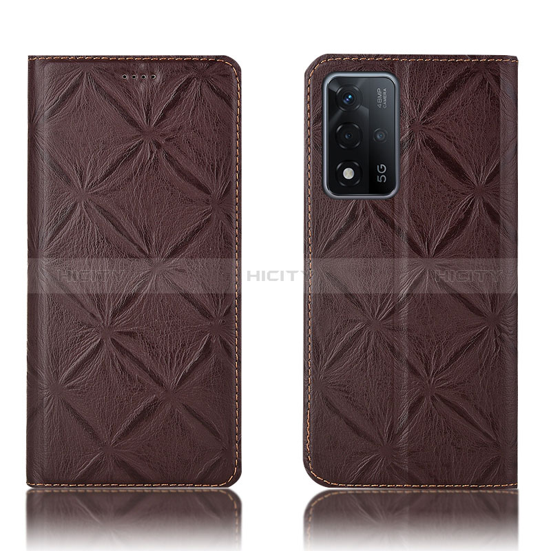 Custodia Portafoglio In Pelle Cover con Supporto H19P per Oppo A93s 5G