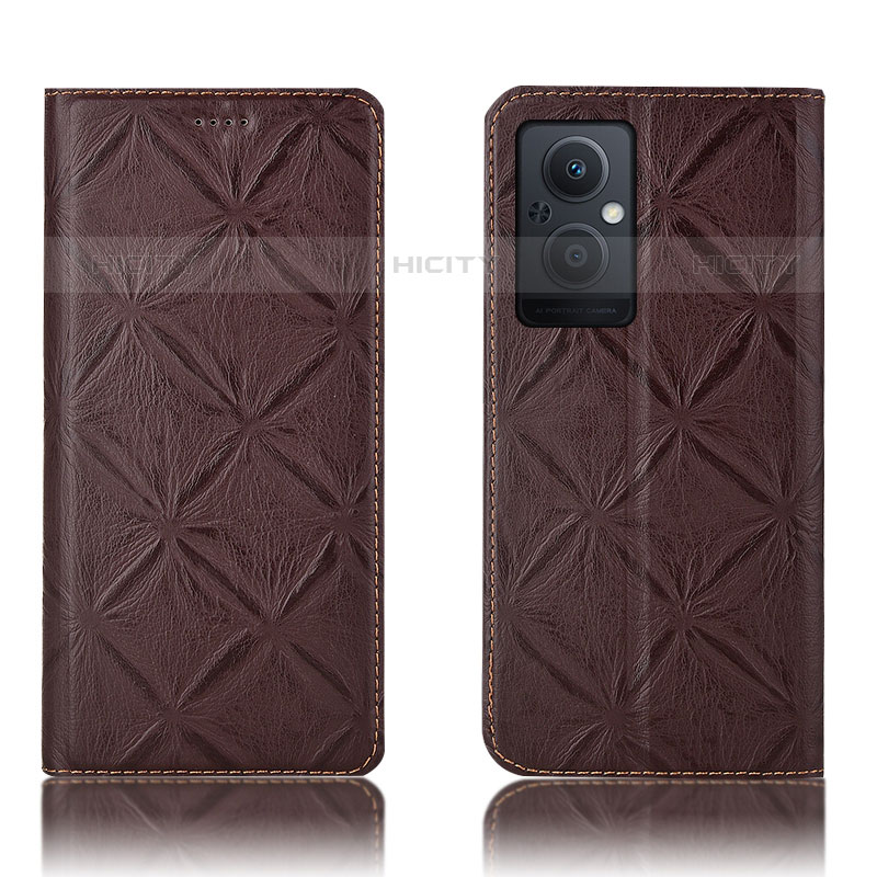 Custodia Portafoglio In Pelle Cover con Supporto H19P per Oppo F21 Pro 5G