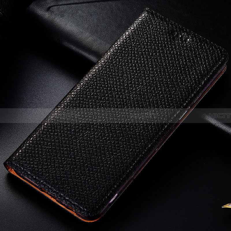 Custodia Portafoglio In Pelle Cover con Supporto H19P per Samsung Galaxy A13 5G Nero