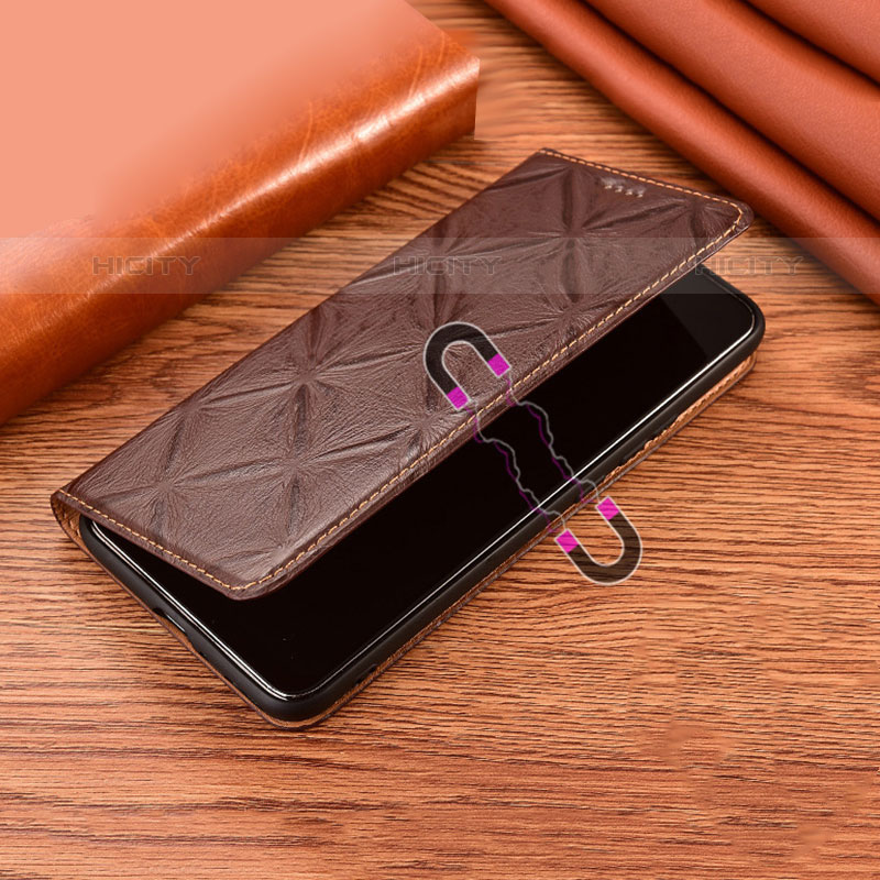 Custodia Portafoglio In Pelle Cover con Supporto H19P per Samsung Galaxy M02s