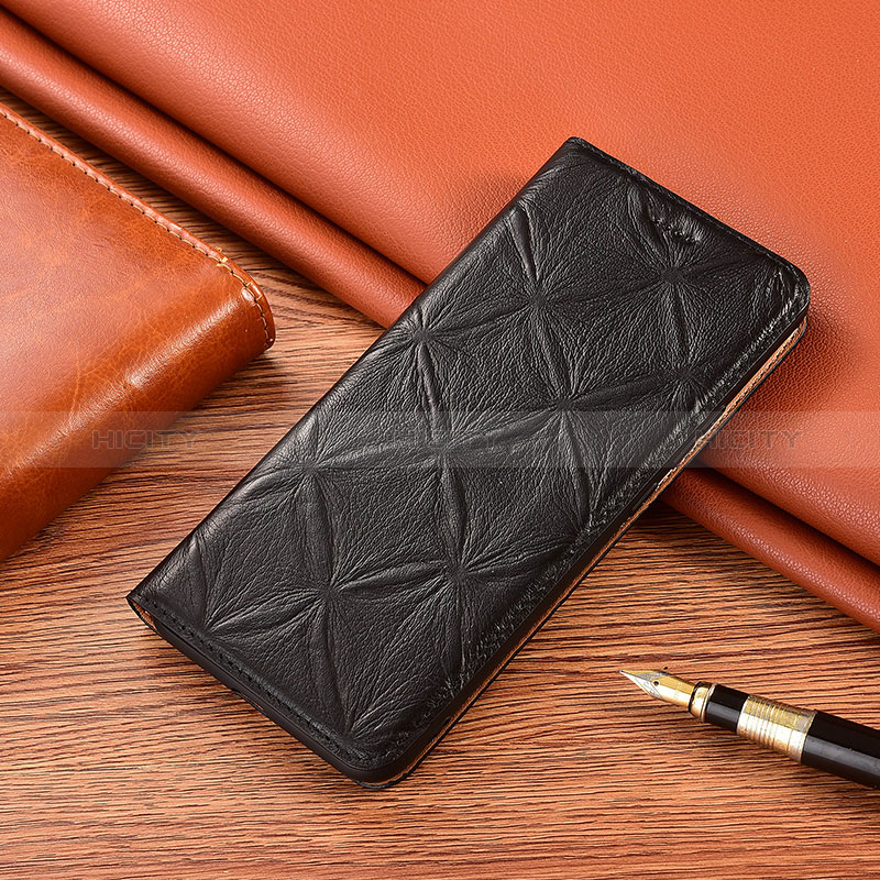 Custodia Portafoglio In Pelle Cover con Supporto H19P per Xiaomi Redmi 10 5G Nero