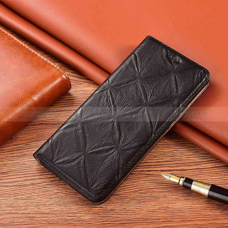 Custodia Portafoglio In Pelle Cover con Supporto H19P per Xiaomi Redmi Note 10 5G Nero