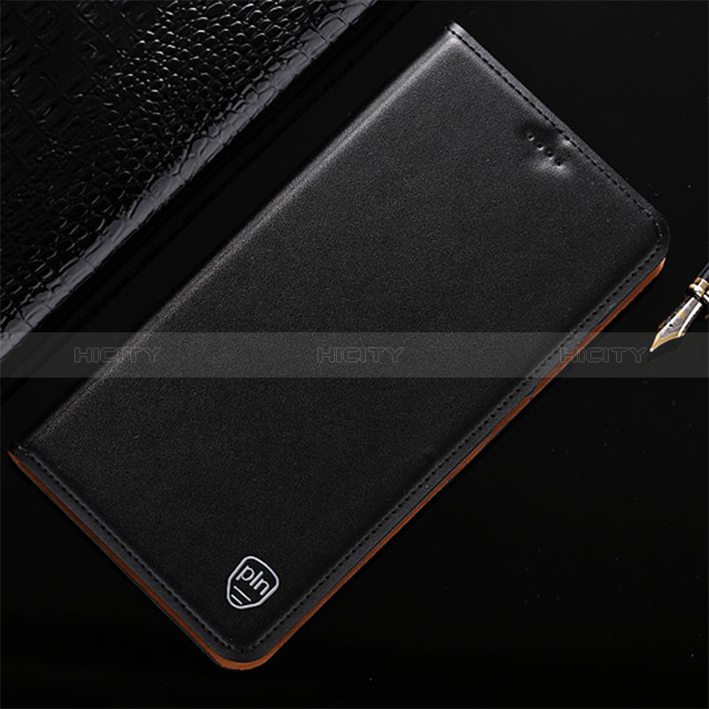 Custodia Portafoglio In Pelle Cover con Supporto H21P per Asus ROG Phone 6 Nero