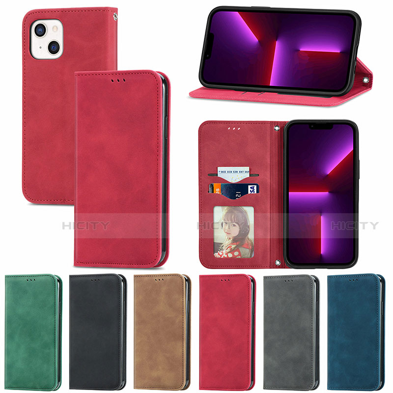 Custodia Portafoglio In Pelle Cover con Supporto H30 per Apple iPhone 13 Mini