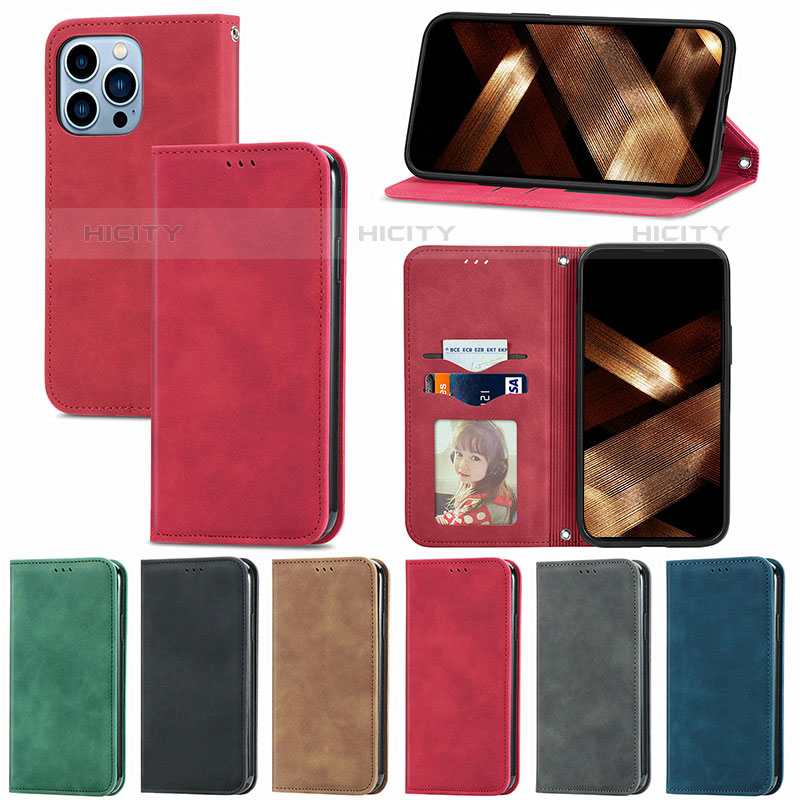 Custodia Portafoglio In Pelle Cover con Supporto H30 per Apple iPhone 16 Pro Max