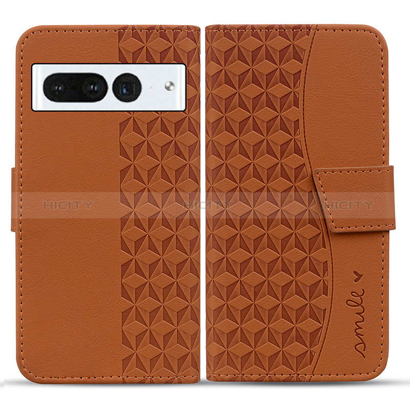 Custodia Portafoglio In Pelle Cover con Supporto HF1 per Google Pixel 7 Pro 5G