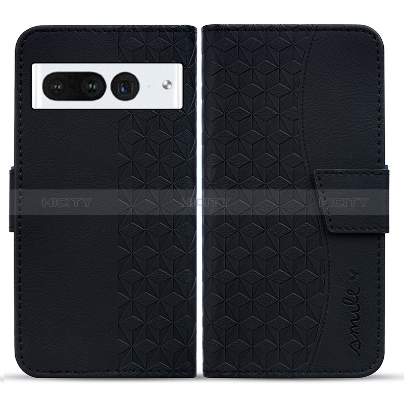 Custodia Portafoglio In Pelle Cover con Supporto HF1 per Google Pixel 7 Pro 5G