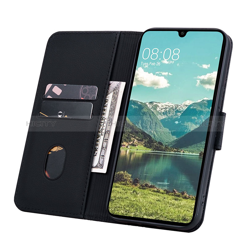 Custodia Portafoglio In Pelle Cover con Supporto HF1 per Google Pixel 8 Pro 5G