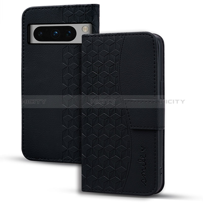 Custodia Portafoglio In Pelle Cover con Supporto HF1 per Google Pixel 8 Pro 5G