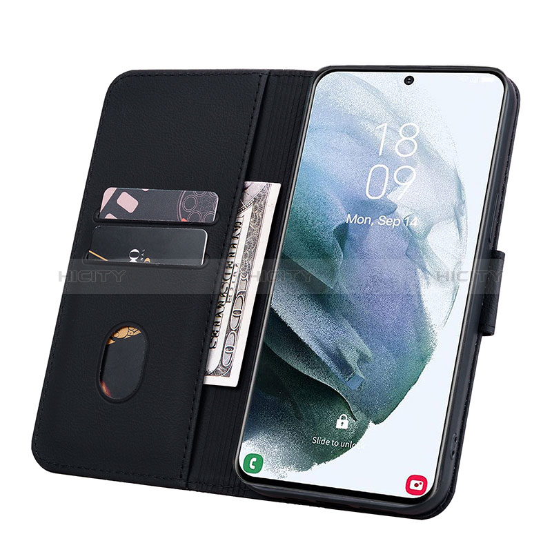 Custodia Portafoglio In Pelle Cover con Supporto HF1 per Xiaomi Redmi Note 10 4G