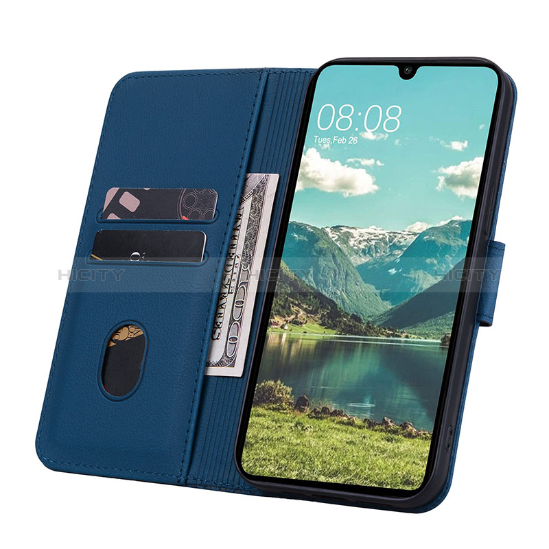 Custodia Portafoglio In Pelle Cover con Supporto HF2 per Google Pixel 5a 5G