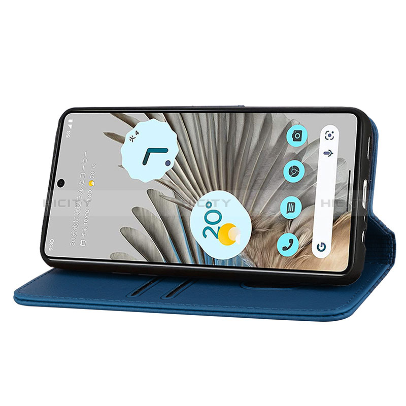 Custodia Portafoglio In Pelle Cover con Supporto HF2 per Google Pixel 7 5G