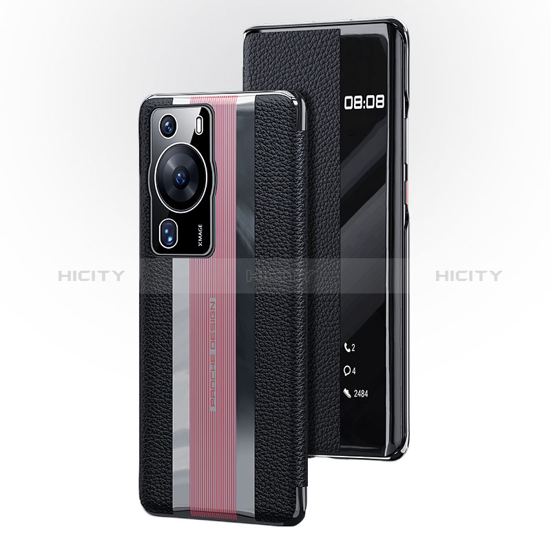 Custodia Portafoglio In Pelle Cover con Supporto JB2 per Huawei P60 Pro