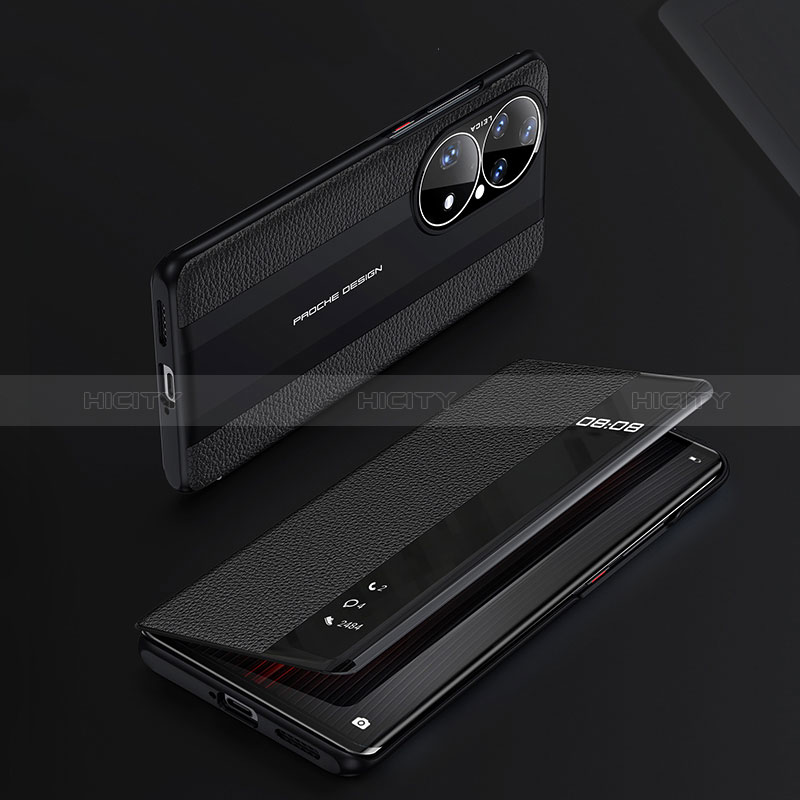 Custodia Portafoglio In Pelle Cover con Supporto JB3 per Huawei P50 Pro