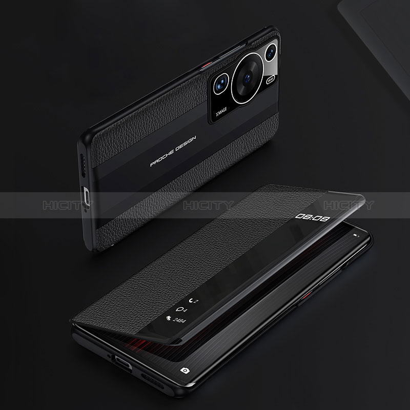 Custodia Portafoglio In Pelle Cover con Supporto JB3 per Huawei P60 Pro