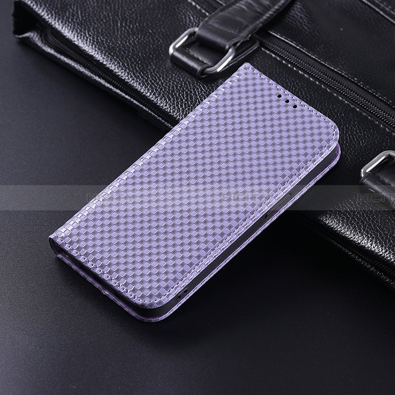 Custodia Portafoglio In Pelle Cover con Supporto JDK per Samsung Galaxy A03 Core Viola