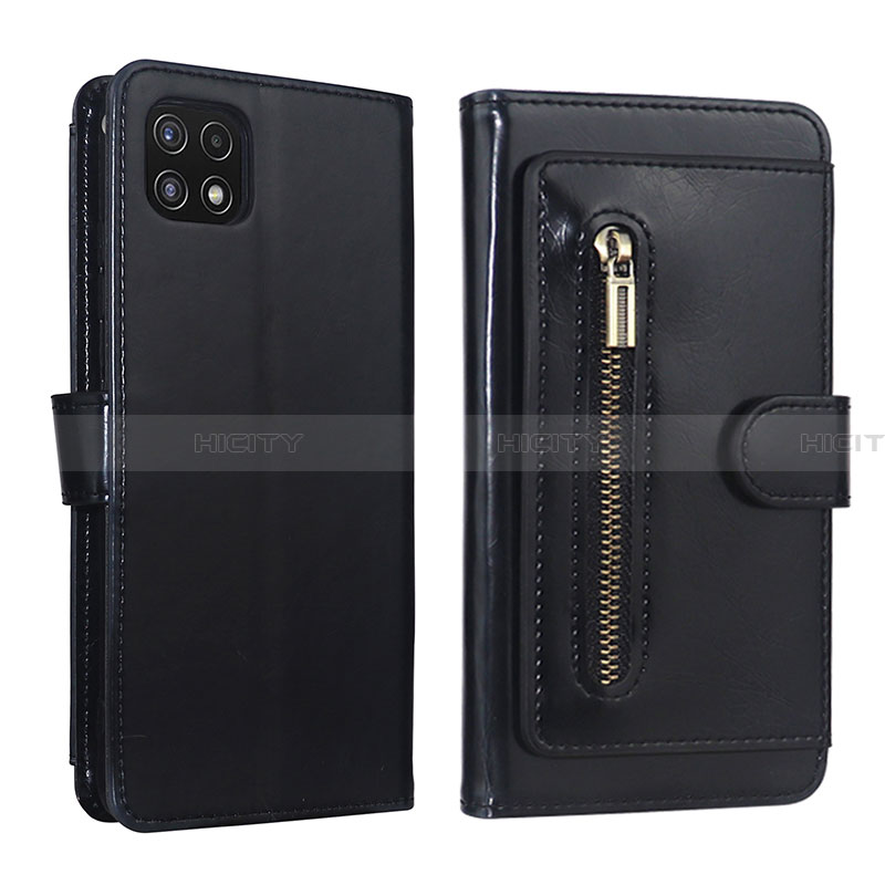 Custodia Portafoglio In Pelle Cover con Supporto JDK per Samsung Galaxy A22 5G