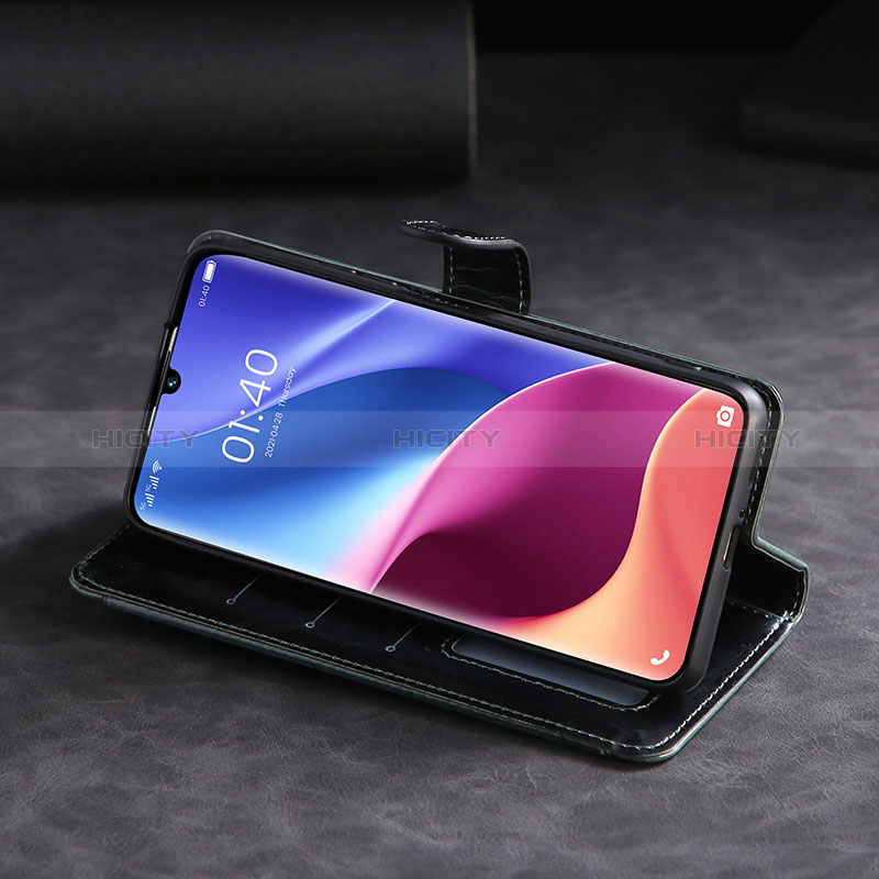 Custodia Portafoglio In Pelle Cover con Supporto JDK per Xiaomi Poco F3 5G