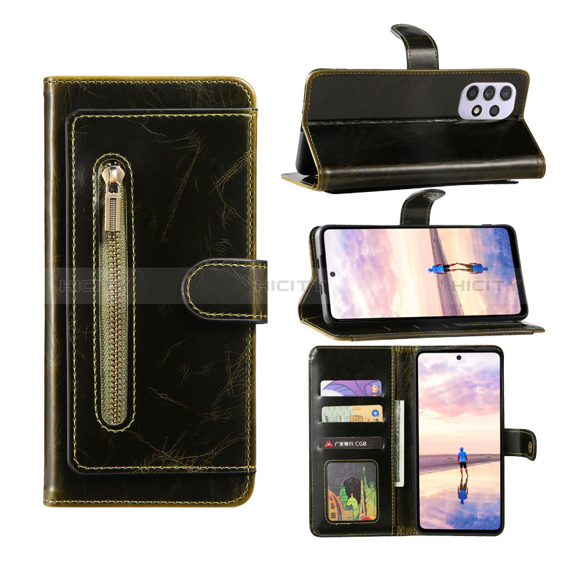 Custodia Portafoglio In Pelle Cover con Supporto JDK1 per Samsung Galaxy A52s 5G