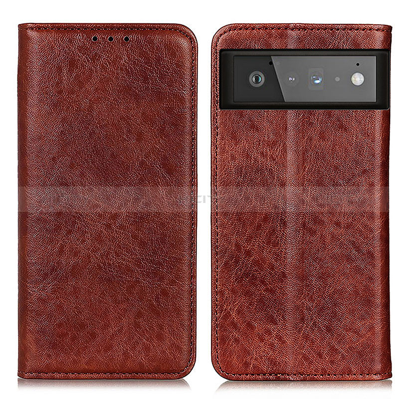 Custodia Portafoglio In Pelle Cover con Supporto K01Z per Google Pixel 6 5G