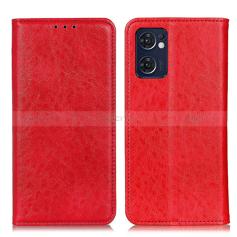 Custodia Portafoglio In Pelle Cover con Supporto K01Z per Oppo Find X5 Lite 5G