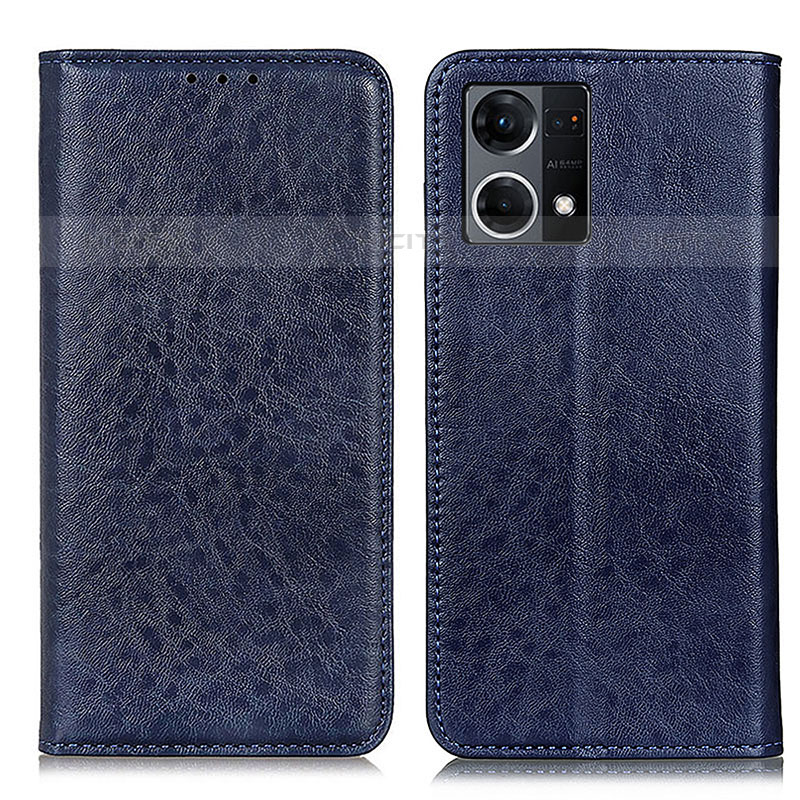 Custodia Portafoglio In Pelle Cover con Supporto K01Z per Oppo Reno8 4G