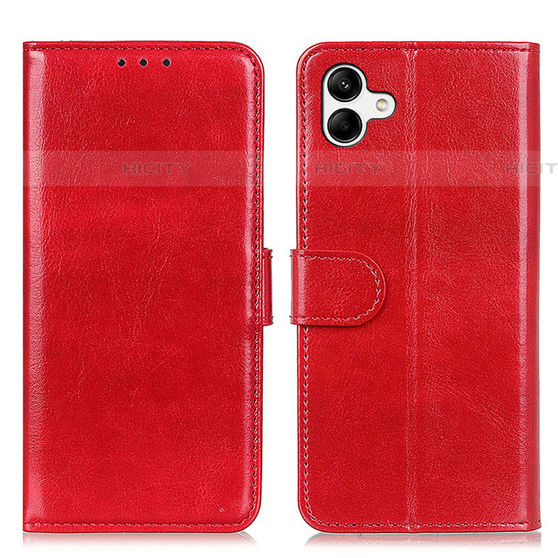 Custodia Portafoglio In Pelle Cover con Supporto K01Z per Samsung Galaxy F14 5G Rosso