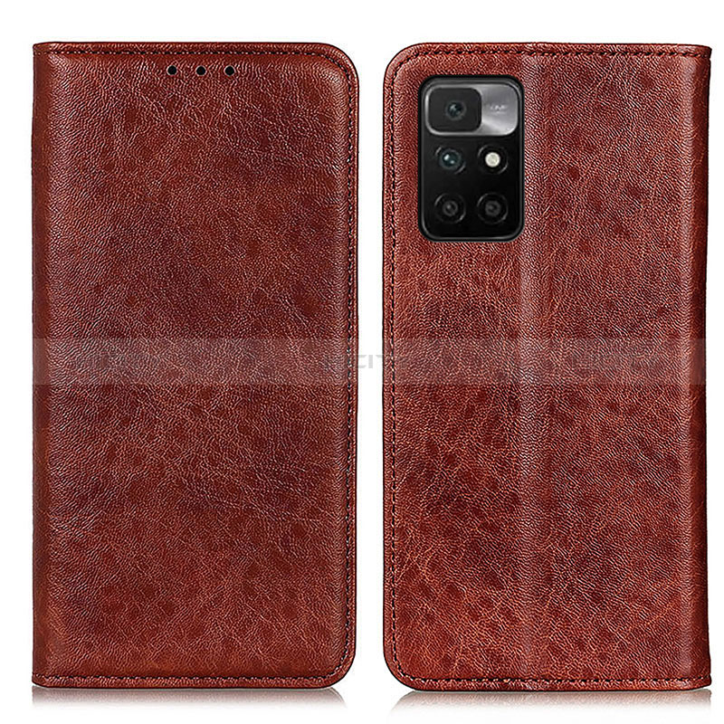 Custodia Portafoglio In Pelle Cover con Supporto K01Z per Xiaomi Redmi 10 (2022)