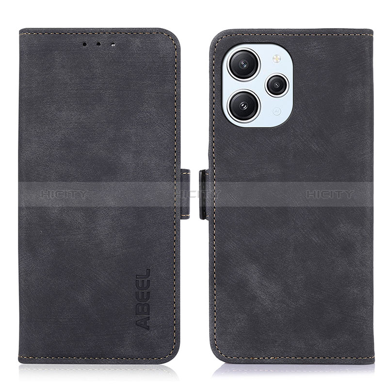 Custodia Portafoglio In Pelle Cover con Supporto K01Z per Xiaomi Redmi 12 4G