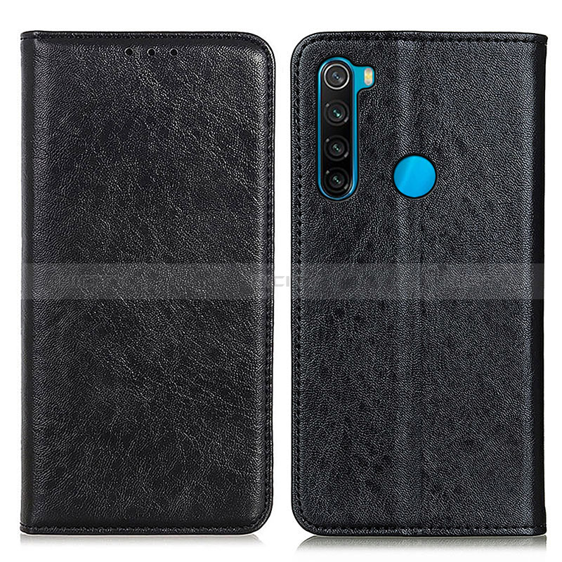 Custodia Portafoglio In Pelle Cover con Supporto K01Z per Xiaomi Redmi Note 8 (2021)