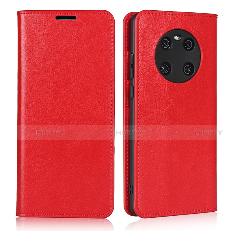 Custodia Portafoglio In Pelle Cover con Supporto K02 per Huawei Mate 40E 4G Rosso