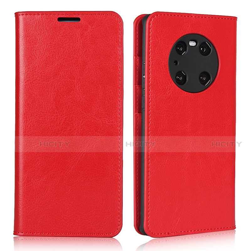 Custodia Portafoglio In Pelle Cover con Supporto K02 per Huawei Mate 40E Pro 5G Rosso