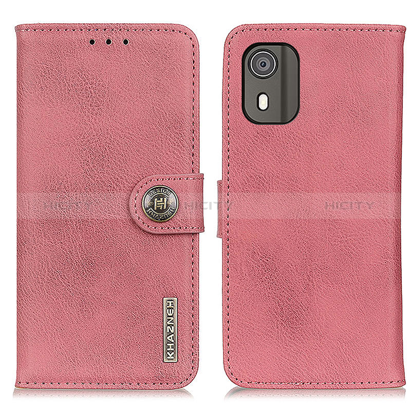 Custodia Portafoglio In Pelle Cover con Supporto K02Z per Nokia C02