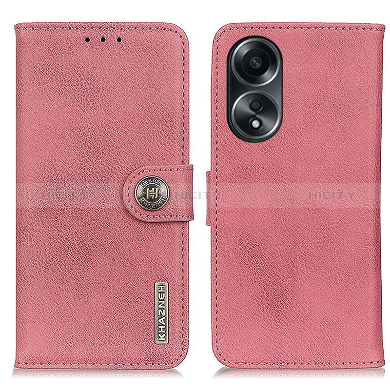 Custodia Portafoglio In Pelle Cover con Supporto K02Z per Oppo A38