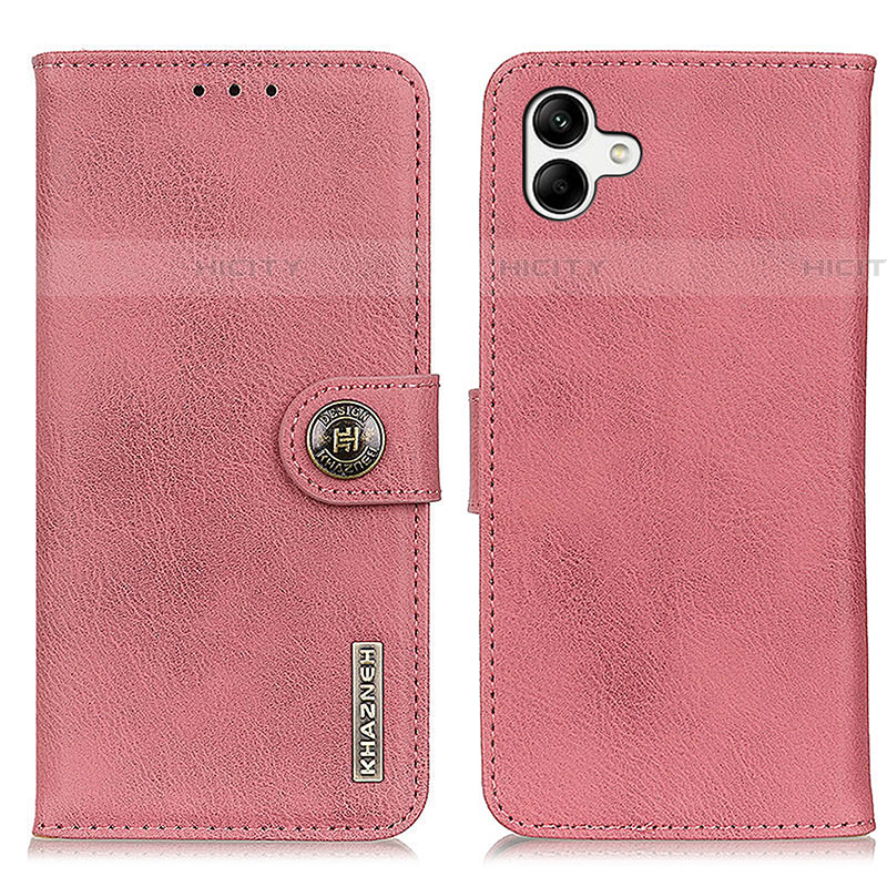 Custodia Portafoglio In Pelle Cover con Supporto K02Z per Samsung Galaxy F14 5G Rosa